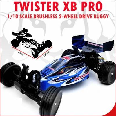 Twister XB PRO 1/10 Scale Brushless 2-Wheel Drive Buggy